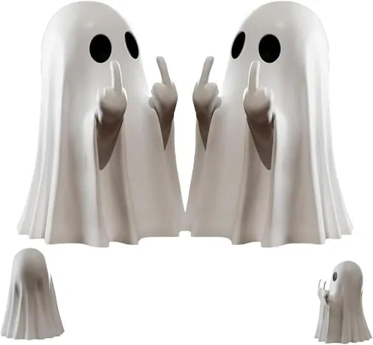 🎁Holiday Haul Sale: 🔥Buy 1 Get 1 Free 🎁Holiday Ghost Figurine - Spooky Resin Ghost Statue