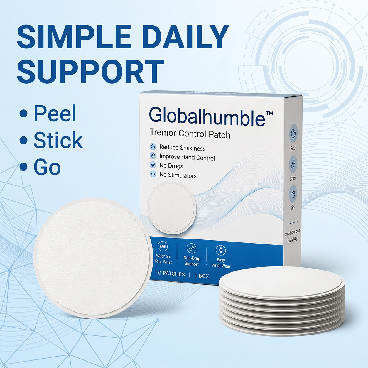 Globalhumble Tremor Control Patch