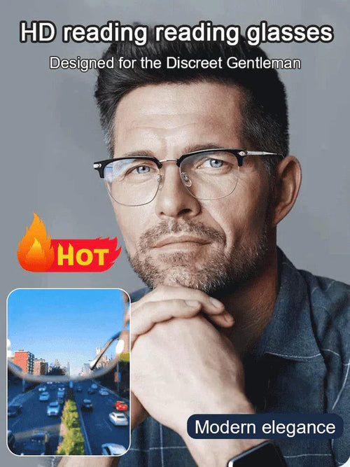 🎁Hot Sale🔥👓Ultra Light Anti Blue Presbyopic Glasses✨🔥🔥