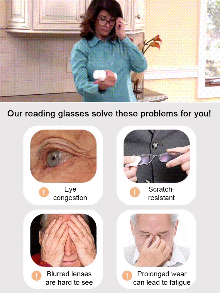 🎁Hot Sale🔥👓Ultra Light Anti Blue Presbyopic Glasses✨🔥🔥