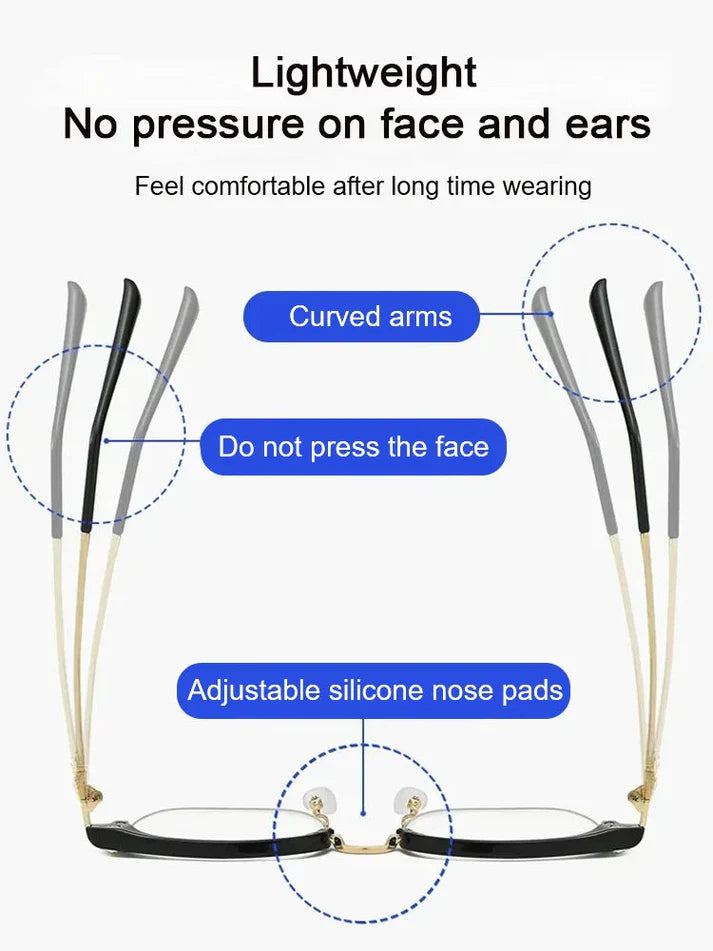 🎁Hot Sale🔥👓Ultra Light Anti Blue Presbyopic Glasses✨🔥🔥