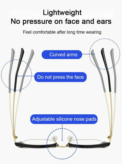 🎁Hot Sale🔥👓Ultra Light Anti Blue Presbyopic Glasses✨🔥🔥