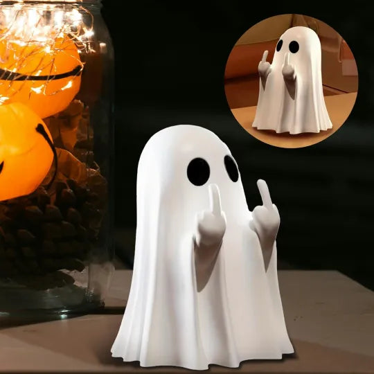 🎁Holiday Haul Sale: 🔥Buy 1 Get 1 Free 🎁Holiday Ghost Figurine - Spooky Resin Ghost Statue